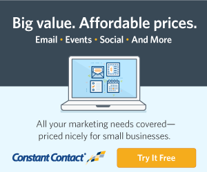 Try Constant Contact for Free